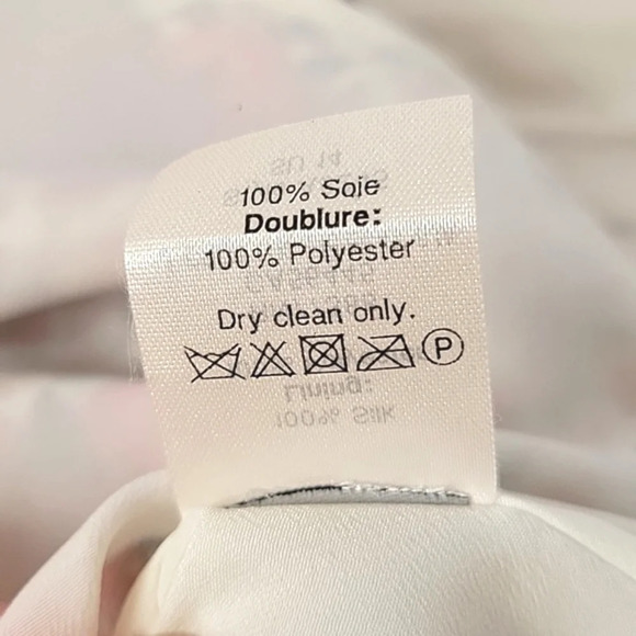 J. Crew Pink California Poppy Silk Medallion Dress Spring Retro 70s - Size 6 - Picture 11 of 12